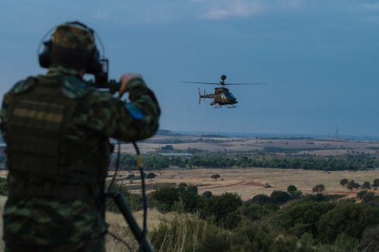 Από παλαιότερη στρατιωτική άσκηση «Παρμενίων»
